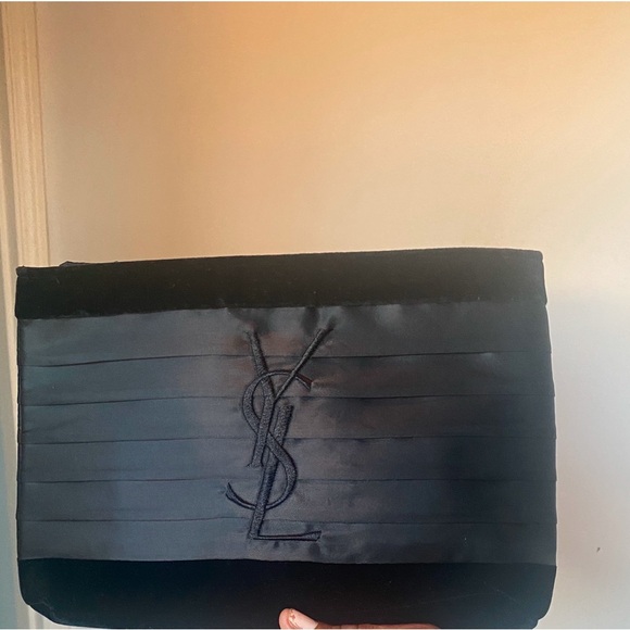 Yves Saint Laurent Black Clutch - Picture 3 of 4